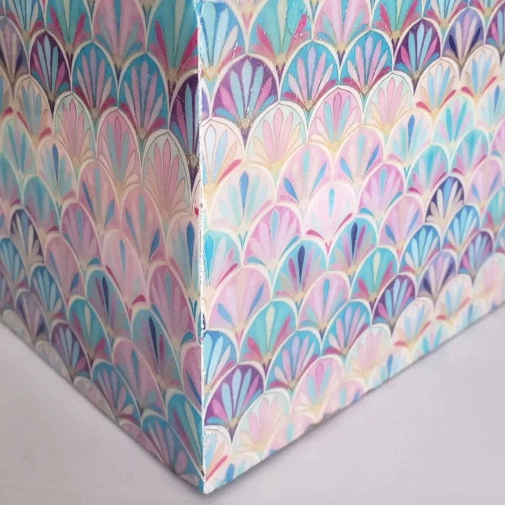 Global Artisans Hand Made Enameled Desk Caddy Organizer NWT